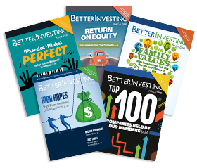 Better Investing magazines